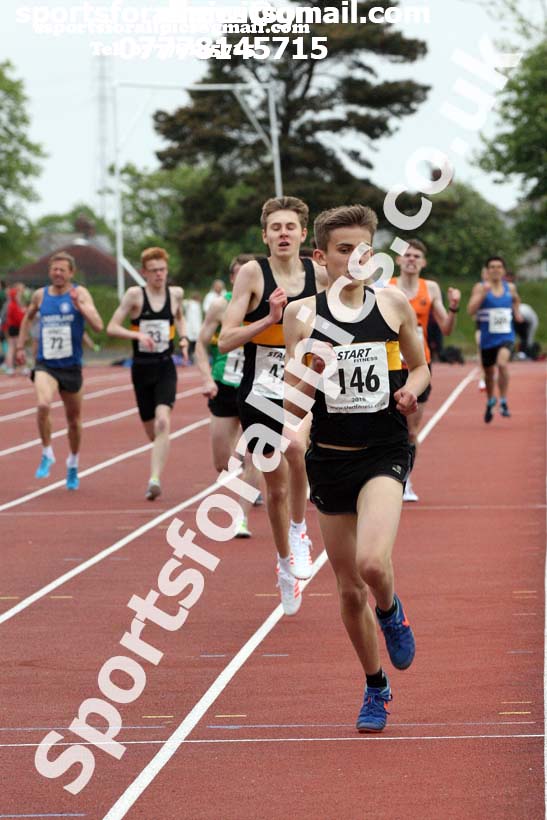 Noth Eastern Grand Prix 800 metres, North Eastern Grand Prix, Monkton Stadium, Jarrow. Photo: David T. Hewitson/Sports for All Pics